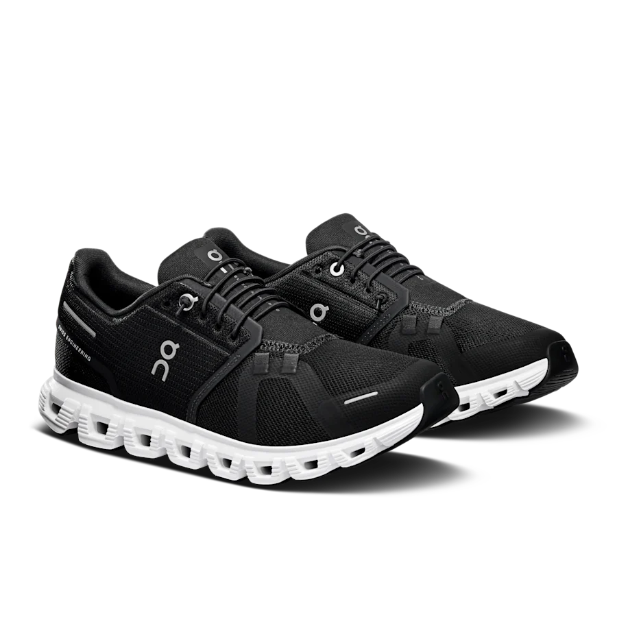 Cloud 6 Wide coloris Noir / Blanc — vue 6