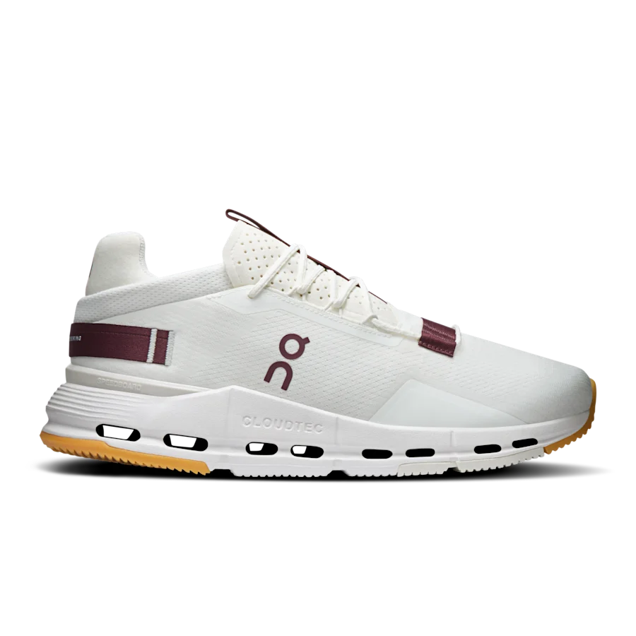 Cloudnova 2 coloris Ivoire / Bordeaux — vue 1