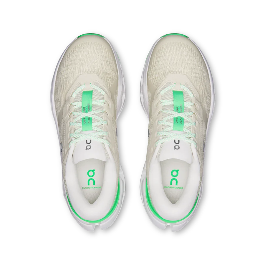 Cloudrunner 3 coloris Gris perle / Vert d'eau — vue 2
