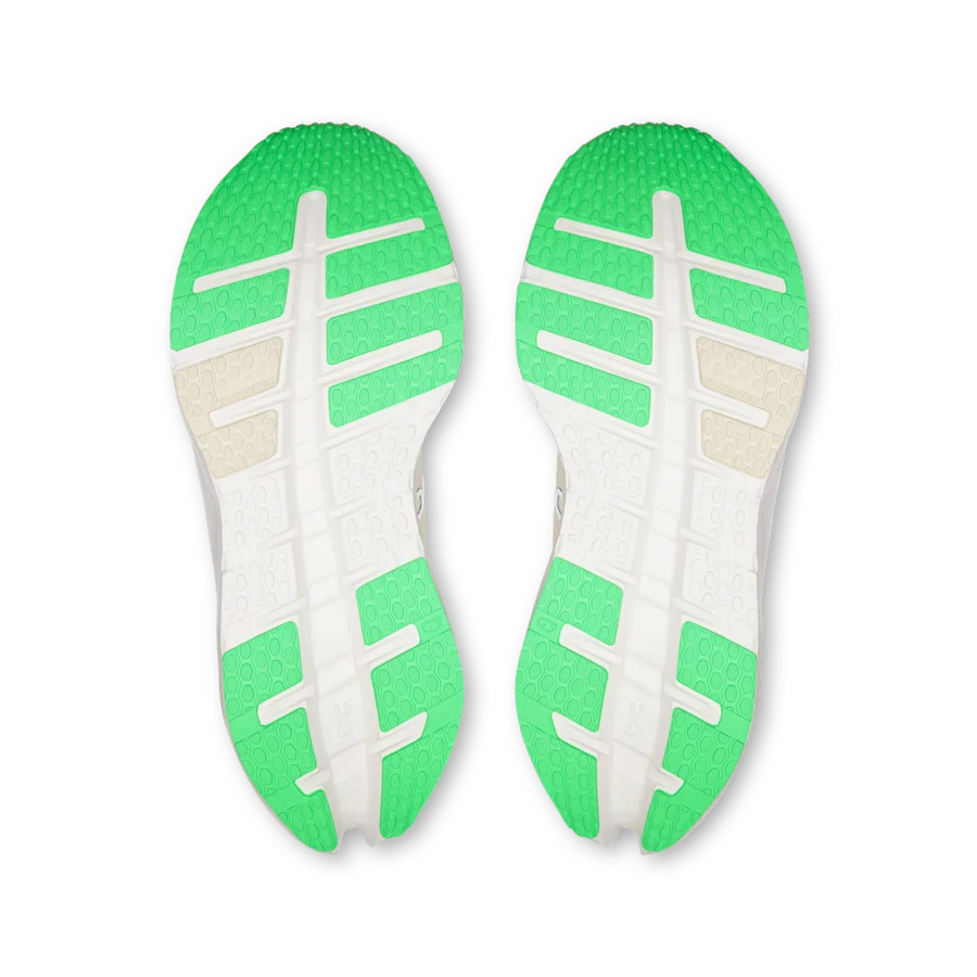 Cloudrunner 3 coloris Gris perle / Vert d'eau — vue 3