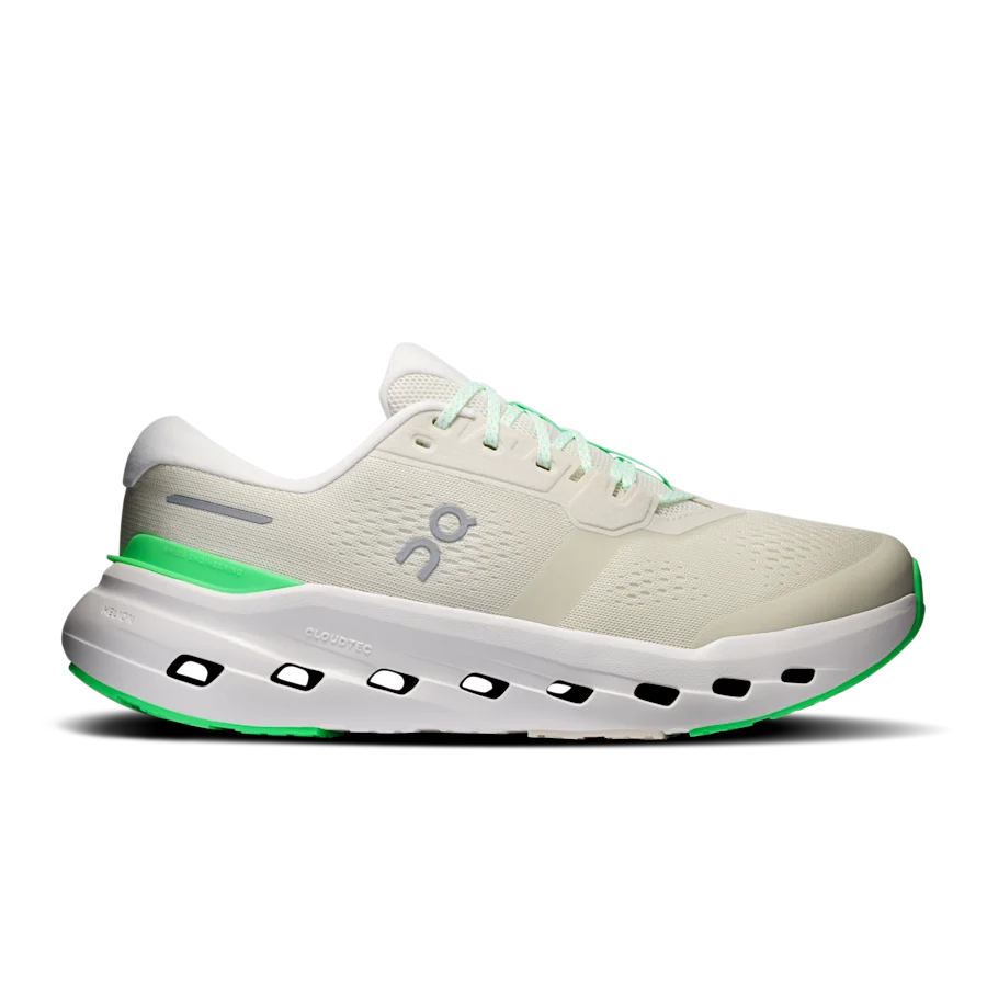 Cloudrunner 3 Wide coloris Gris perle / Vert d'eau — vue 1