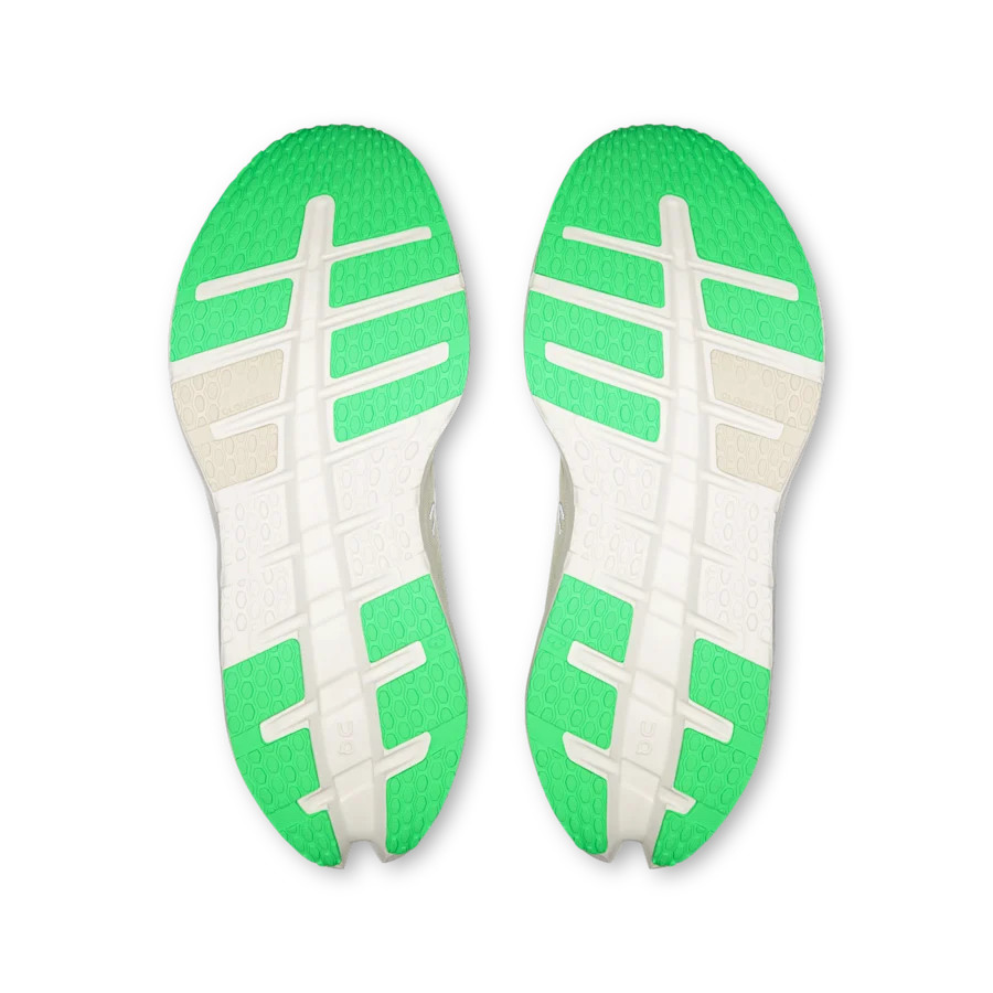 Cloudrunner 3 Wide coloris Gris perle / Vert d'eau — vue 3