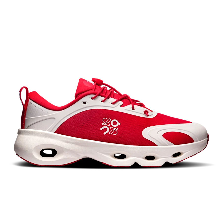 Cloudsolo LOEWE coloris Rouge / Coquille d'œuf — vue 1
