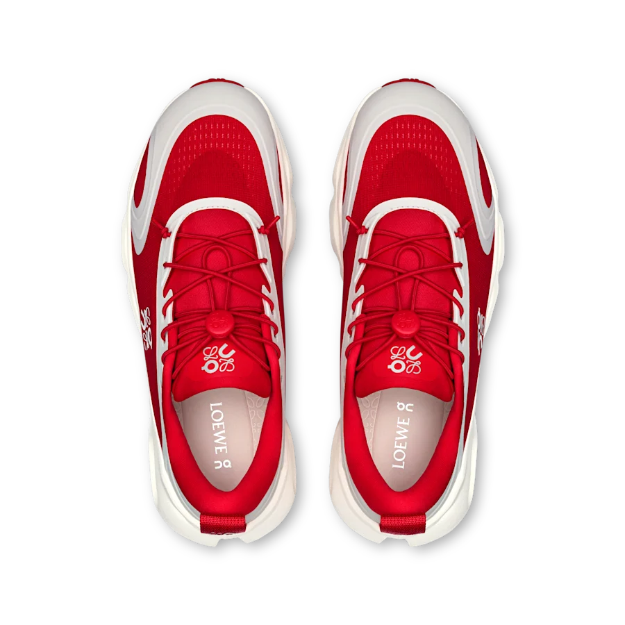 Cloudsolo LOEWE coloris Rouge / Coquille d'œuf — vue 2