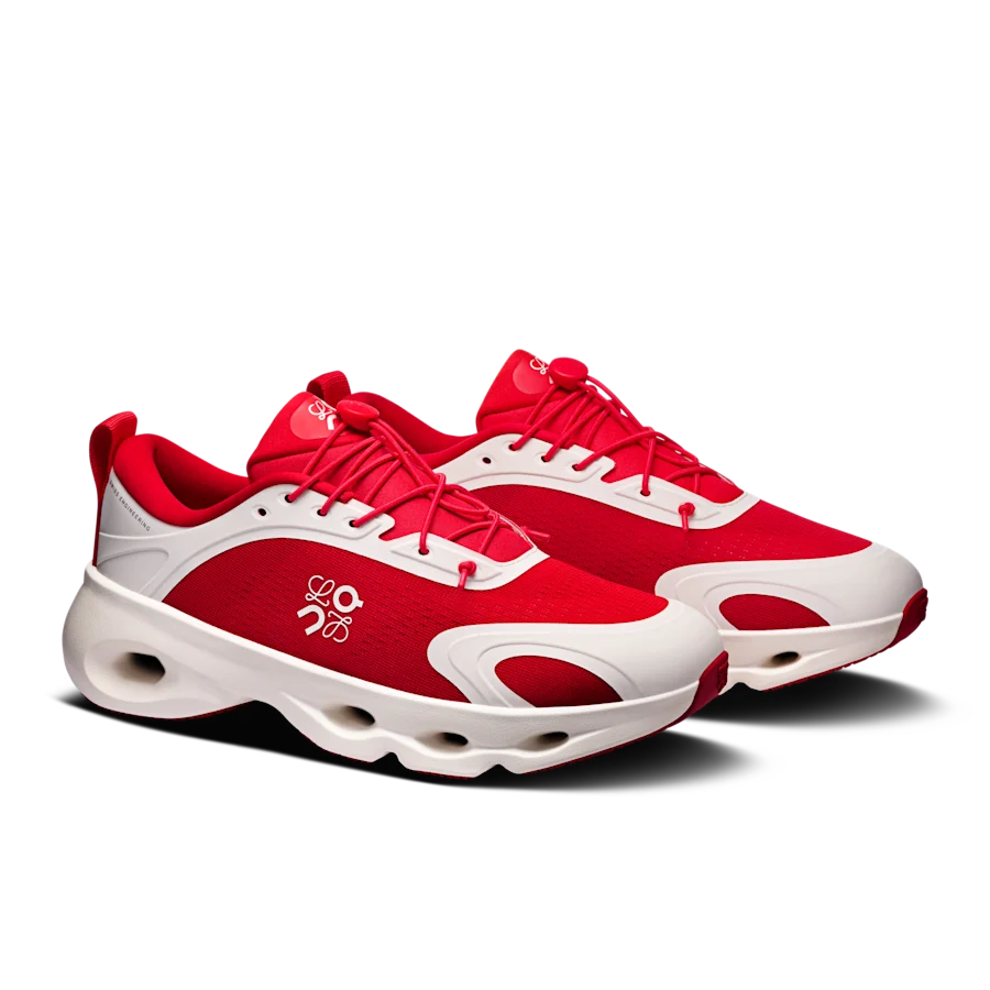 Cloudsolo LOEWE coloris Rouge / Coquille d'œuf — vue 6