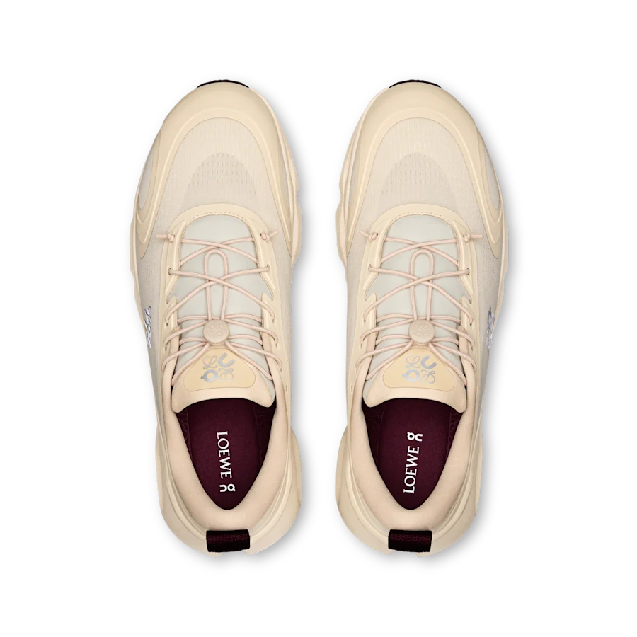 Cloudsolo LOEWE coloris Sable / Bordeaux — vue 2