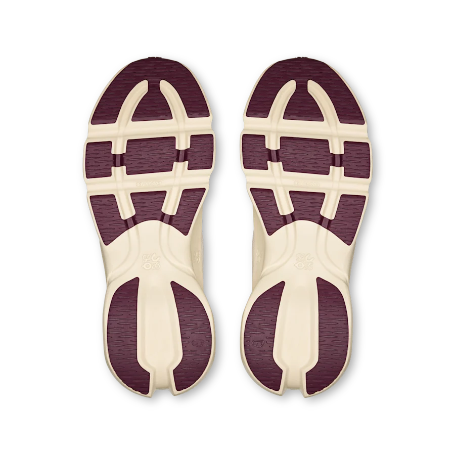 Cloudsolo LOEWE coloris Sable / Bordeaux — vue 3