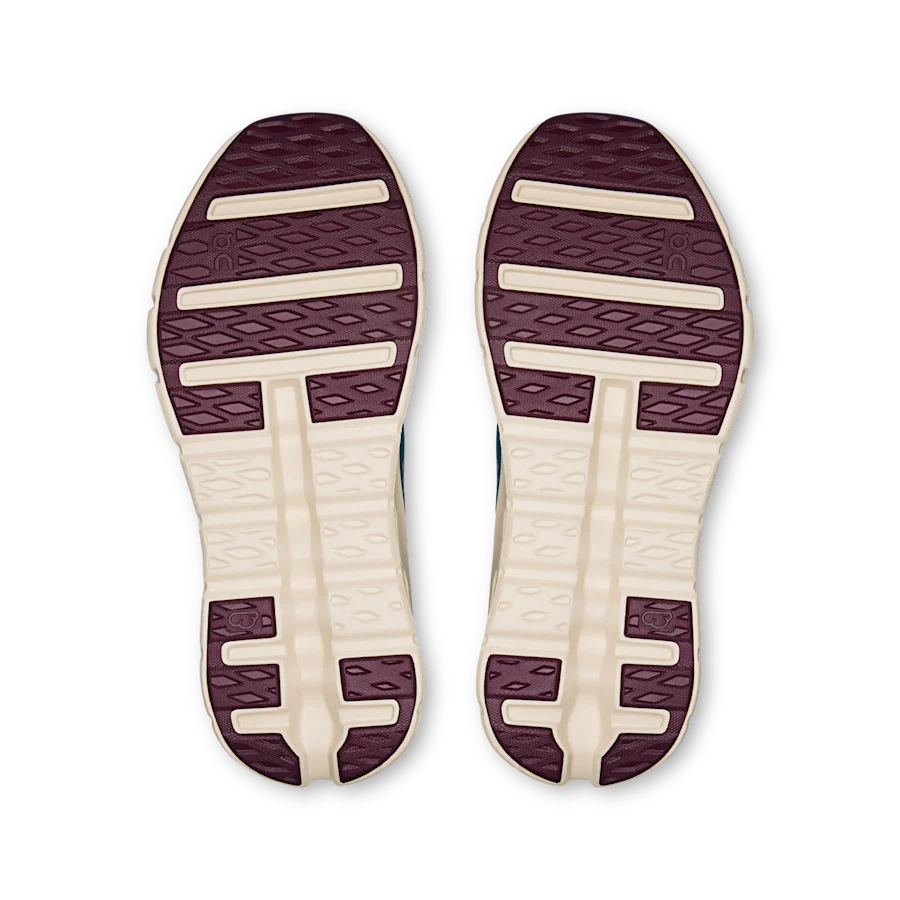 Cloudtilt Hi LOEWE coloris Bleu canard / Avoine — vue 3