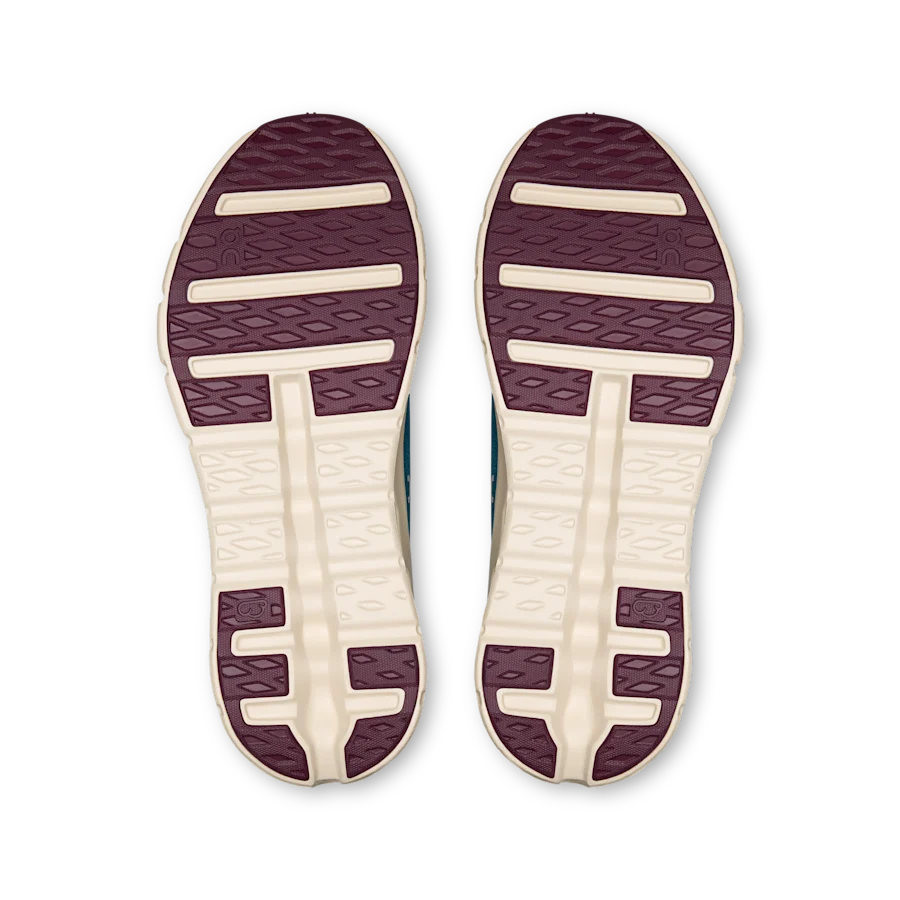 Cloudtilt Hi LOEWE coloris Bleu canard / Avoine — vue 3