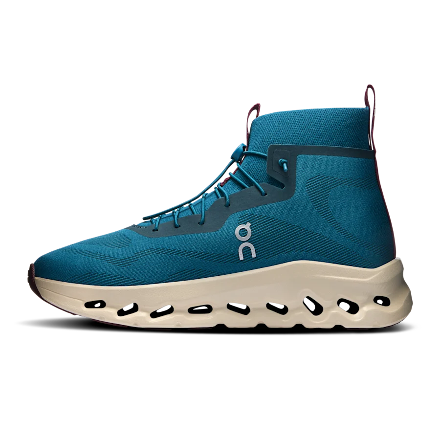Cloudtilt Hi LOEWE coloris Bleu canard / Avoine — vue 4