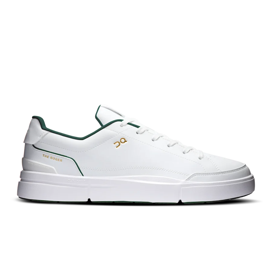 THE ROGER Centre Court coloris Blanc / Vert sapin — vue 1