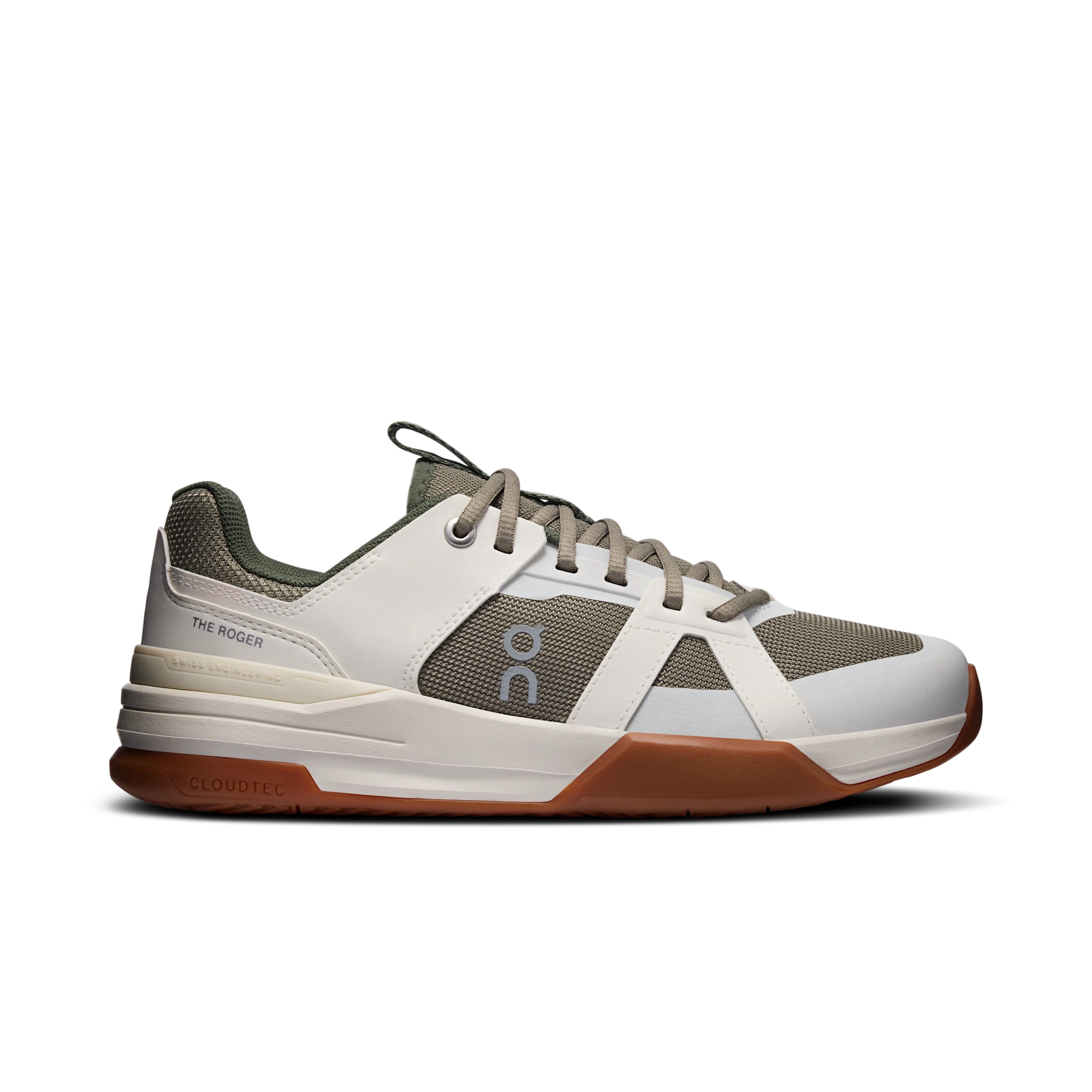 THE ROGER Clubhouse Pro Youth coloris Ivory | Olive — vue 1