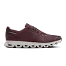 maroon / ivory